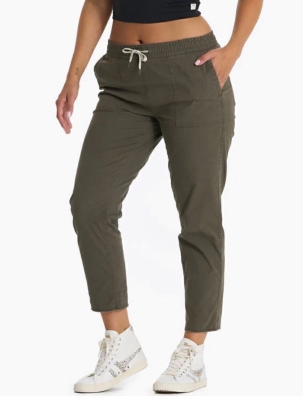 Vuori Ripstop Pant Oregano Olive Green - Picture 5 of 13